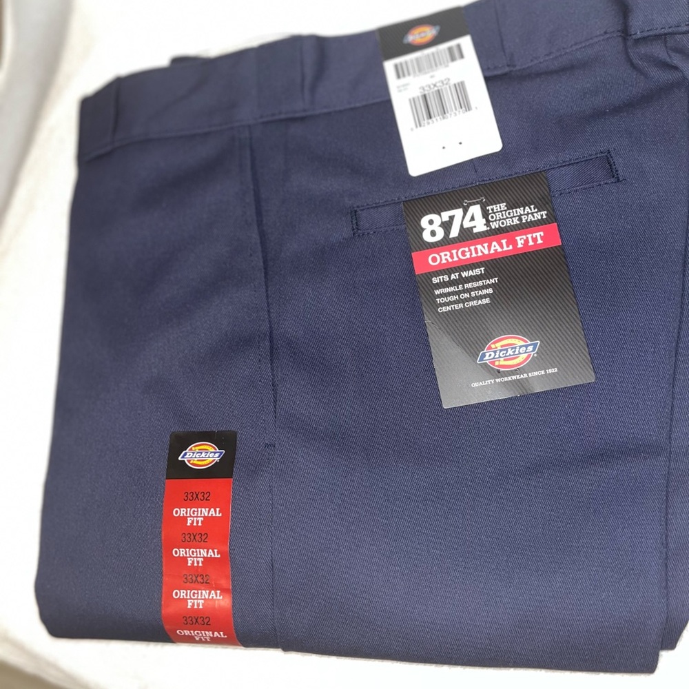 Dickies Navy Original Fit Pants